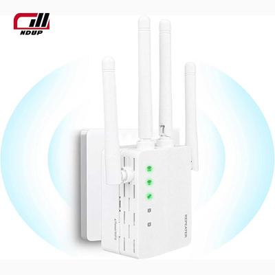 NDUP Newest 1200Mbps WiFi Signal Extender – Coverage Up To 9500 Sq. Ft., Repeater with WAN/LAN Port, Perfect for Home Use!