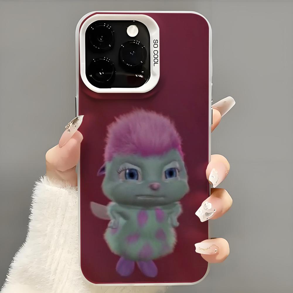 Funny B- Bibble Meme Phone Case  Phone Case For iPhone 14 16 15 11 12 13 Pro Max Mini Plus Shockproof Cover