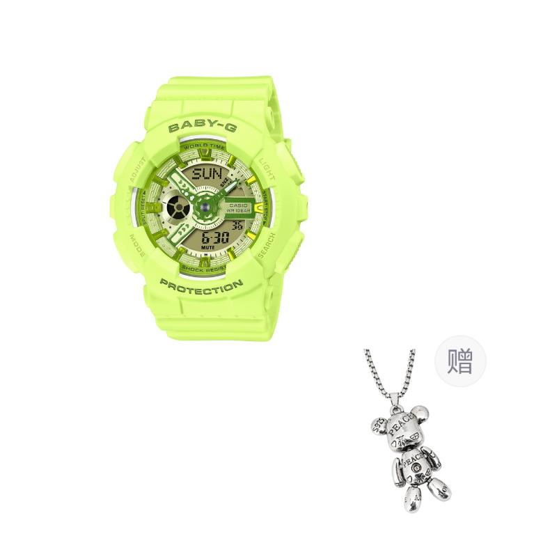 CASIO Baby G BA 110YK 3A BA-110YK-3APR BA-110YK-3APR Green