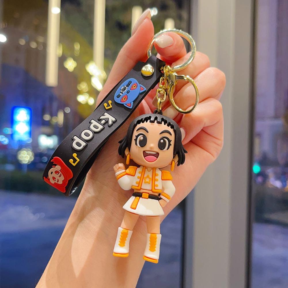 Keychain KPOP Cartoon Boy Group Bag Small Pendant Animation Keychain Small Gift