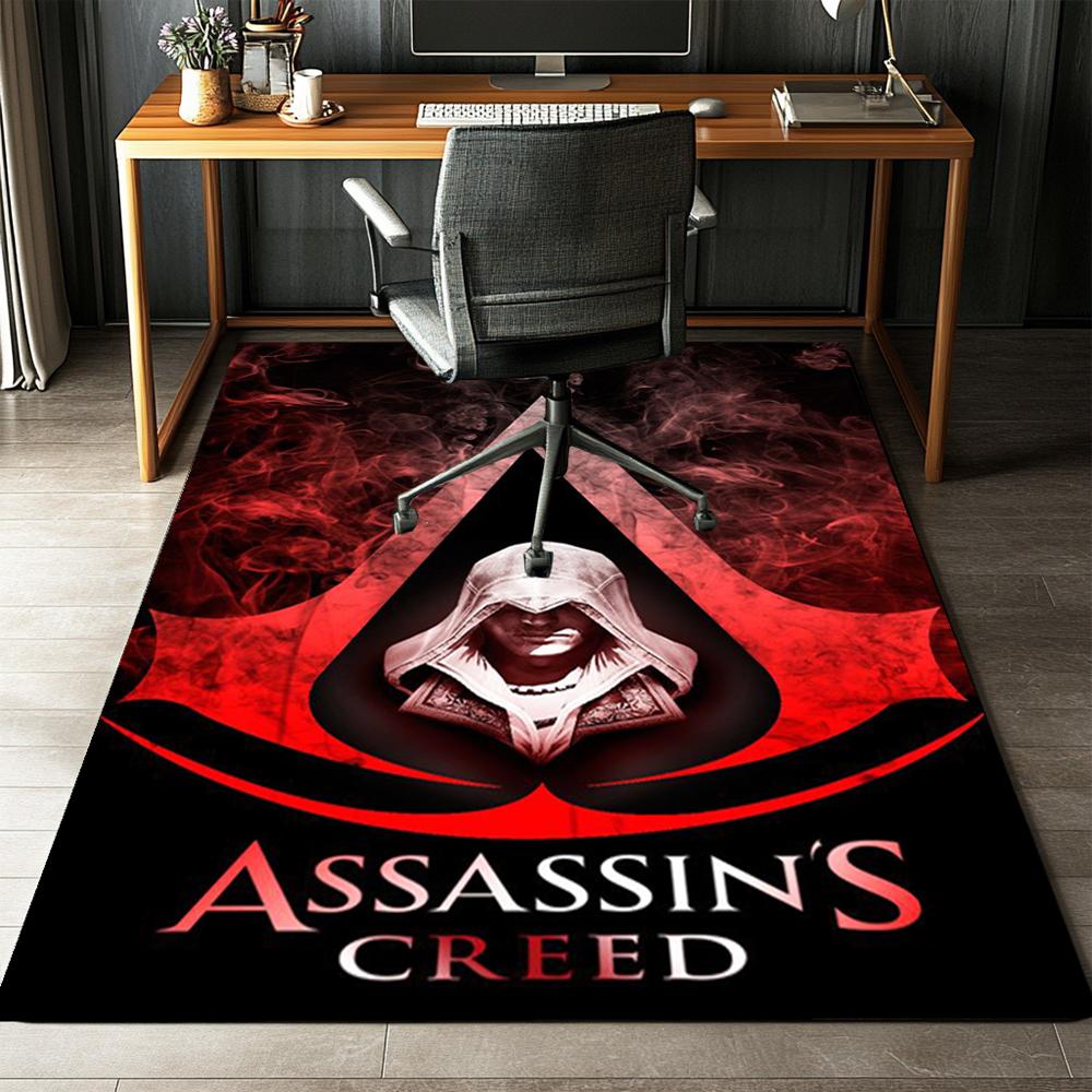 Assassin's Creed Printed Carpet,Rug,for Office Chair Living Room Bedroom Kitchen Room Decor Gifts.