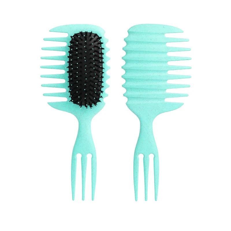 1pc Nylon Brush Definition Curling Brush Gentle Untwisting and Enhanced Curling Comb Suitable for Styling and Shaping Curly Hair