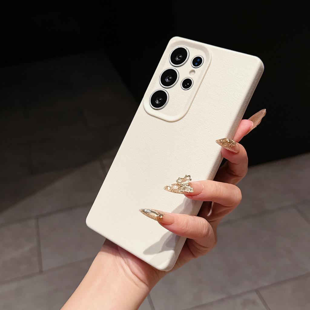 Phone Case For Vivo V23 V50 Y15S Y27S Y36 Infinix Hot40 Note40 Smart9 MotoG35 G84 Luxury Leather Texture Soft Silicone Protection Cover