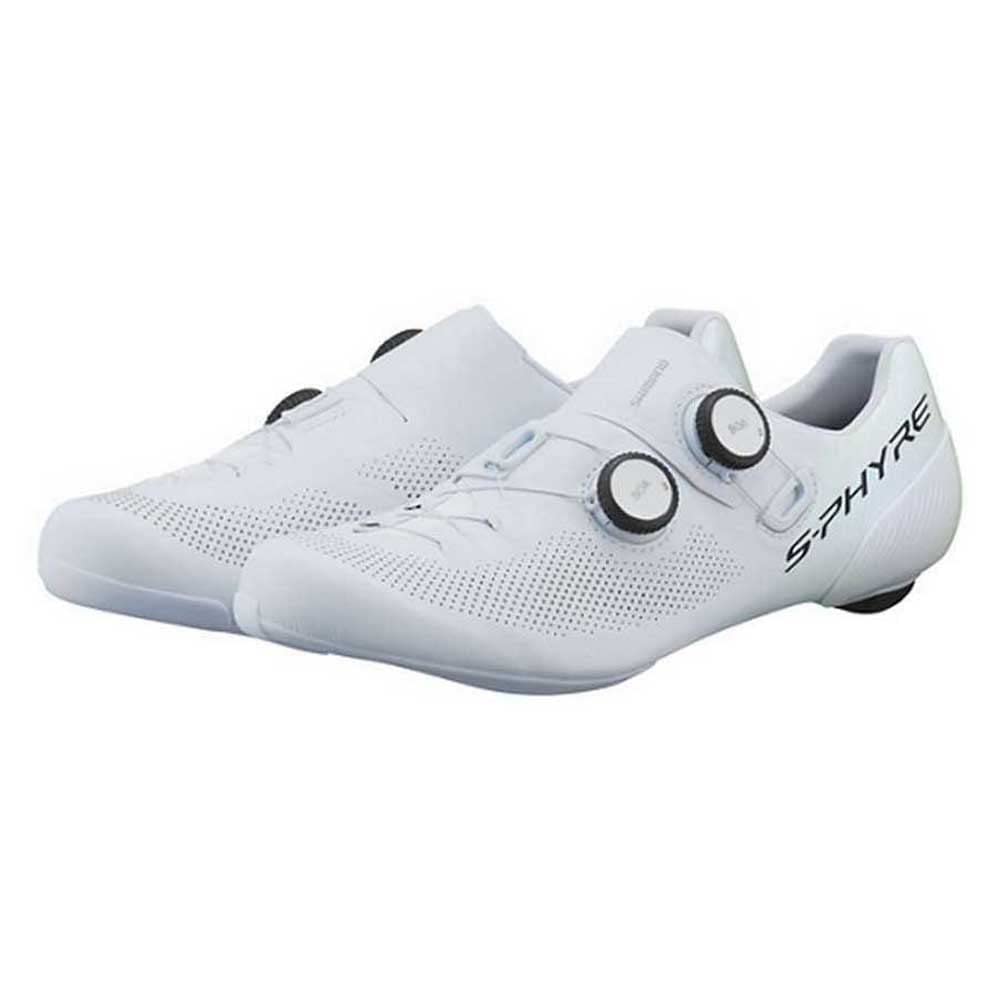 SHIMANO Cyklistické boty bílé SH-RC903 S-PHYRE 41.0 (25,8 cm) SPD-SL
