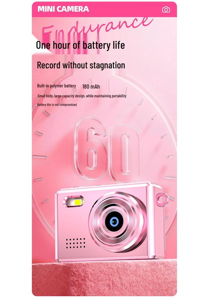 Compact Retro 1080P HD Mini Digital Camera for Students