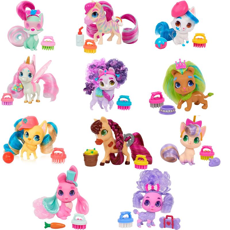 Original Series 1 Hairdorables Pets Set Surprise Doll Playset Hair Version Doll Collectible Anime Figure Dolls Toys For Girls