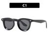 Cat Eye New Oval Sunglasses Personalized Vintage Fashion Sun Glasses Trendy Female Shades Popular Brand Designer Eyewear