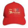 Retro  Birthday Vintage Music Guitar Player Baseball Cap Hat Unisex Luxury Golf hats on offer Golf Cap Golf Wear Unisex Womens