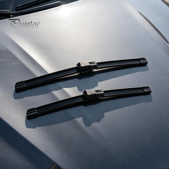 Vehicle Windshield Blades 2Pcs Wiper for Geely Boyue 2018-2025, 24"+17" Beamless Front Quiet Smooth Wiping Set, Durable Direct Fit Replacement