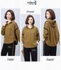 Women's Stylish 2024 Spring/Autumn Age-Reducing Loose Hoodie for Middle-Aged and Petite Fashion