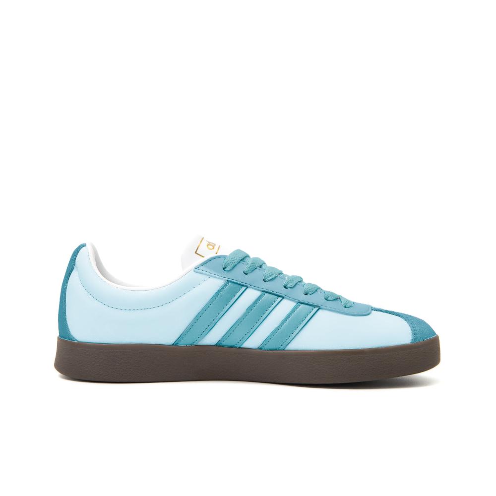 Adidas Neo VL Court 2.0 Flower Festival Time Slip Resistant Abrasion Resistant Low top Skateboard Shoes Unisex Sky Blue ID6015(Team354-)