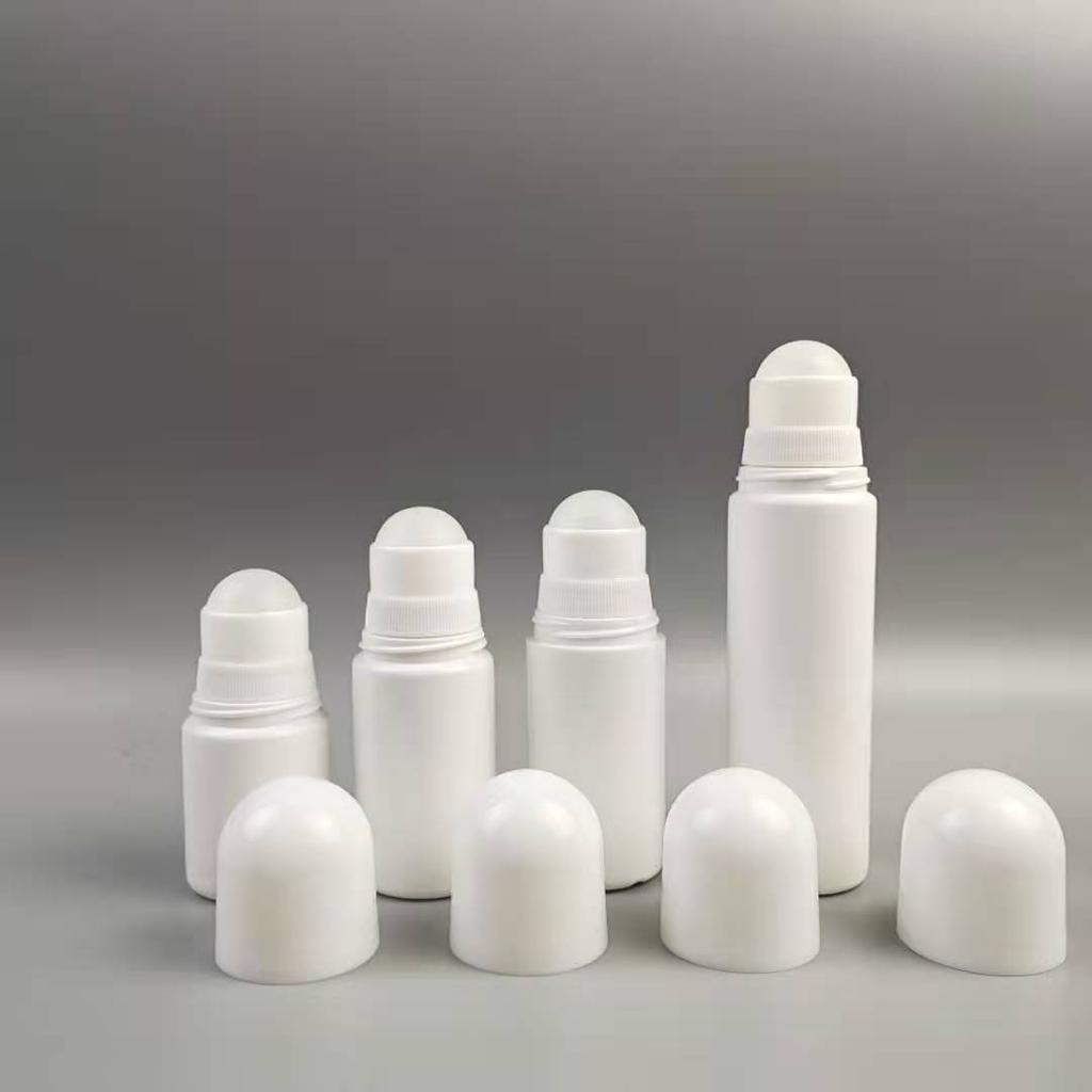 10 st 30/50/100 ML Tom påfyllningsbar rollerballflaska Plastrullflaskor för gör-det-själv-deodorant eteriska oljor Parfym Kosmetika
