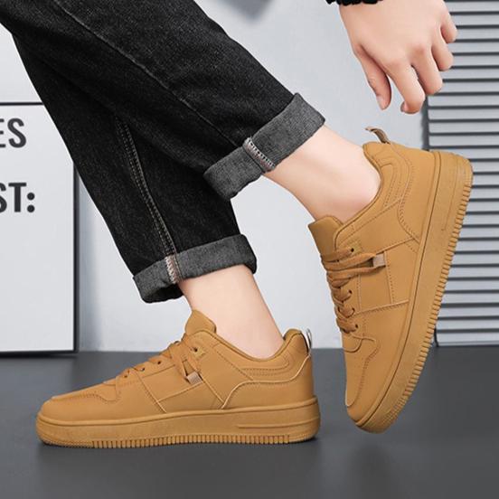 Spring/Summer New Breathable Shoes for Men – Korean Style Trendy Versatile Casual Athletic Board Sneakers for Students