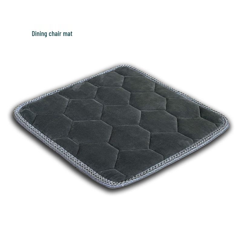 Нескользящая плюшевая подушка на сиденье для офиса автомобиля дивана обеденного стула и табурета 40x40 cm 900₽