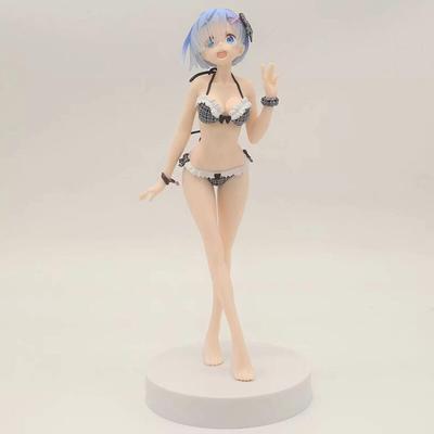 Leben in einer anderen Welt von Zero Rem Stehende Haltung Wasser Badeanzug Sexy Actionfigur Spielzeug