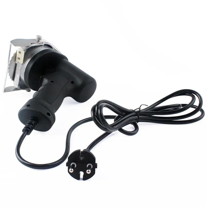 Elektrisk Kebab Slicer doner Kniv Shawarma Cutter håndholdt stekekjøtt skjæremaskin Gyro Knife 220-240V 110V to blader