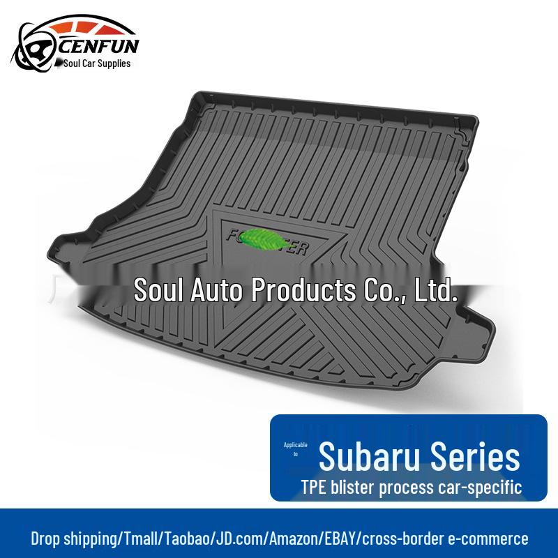 Trunk Mat for Subaru Outback, Forester, XV - Eco-Friendly TPE, Waterproof