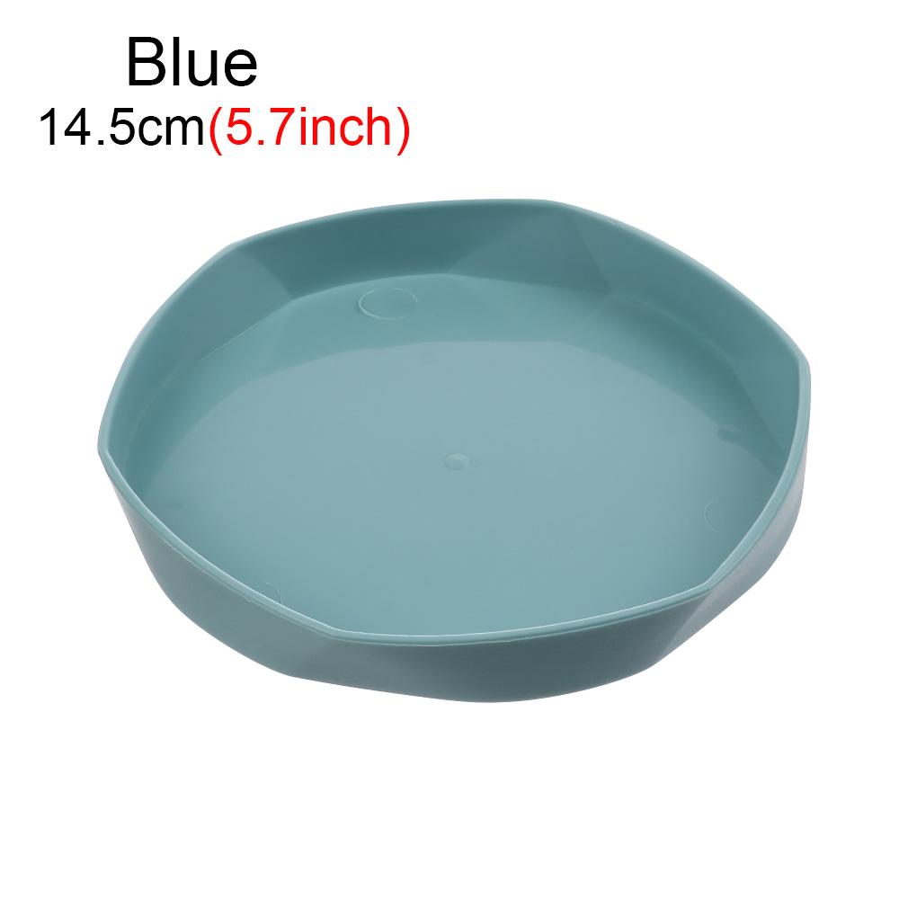 1 Pc Durable Plastic Resin Plant Saucer Drip Trays Plastic Tray Saucers Indoor Outdoor Thickened Flower Pot Garden Tool