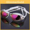 Premium Swimming Glasses Waterproof And Anti-fog Colorful Plating Small Mirror Racing Set For Crystal Clear Vision