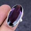 Amethyst Gemstone 925 Sterling Silver Jewelry Ring Size 7