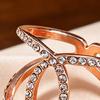 Yousheng Scarf Ring Clip Exquisite Scarf Slides Buckle with Rhinestones Multi-use Round Circle Clip Buckle for Women Scarves Neckties Bag Charms