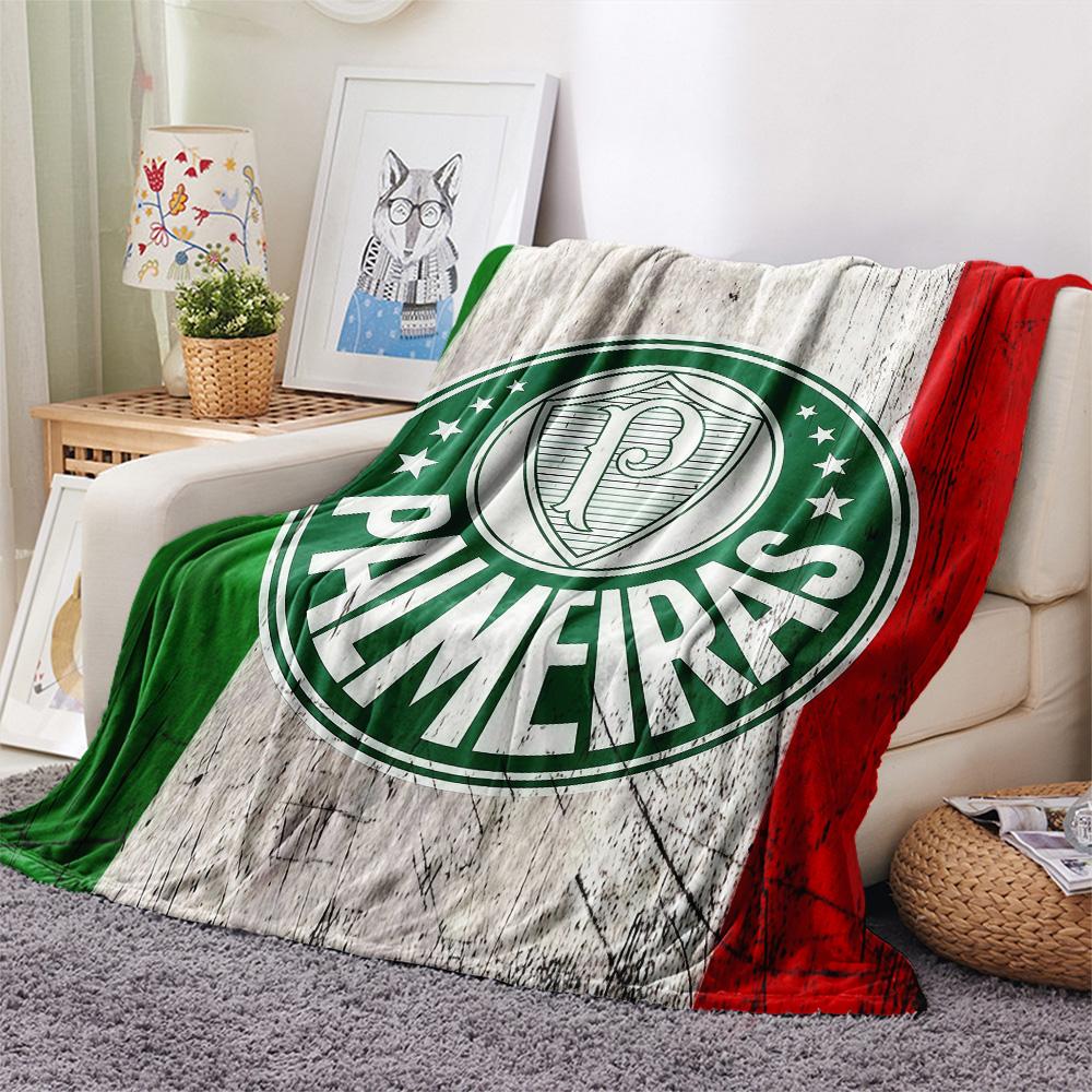 SE Palmeiras Flannel Blanket, High quality Comfortable for All Seasons, Home Decor, Warmth and Comfort