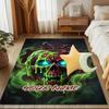 1PC Custom Name Poisonous Apple Artwork Theme Floor Mat Ideal for Living Room, Game Rooms, Office, Bedroom,Floor Mat Playful Design202