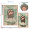 Tier Tarot Karten Diamant Malerei Niedlicher Waschbär Katze 5D DIY Voll Strass Mosaik Stickerei Kreuzstich Set Heimdekor Geschenke