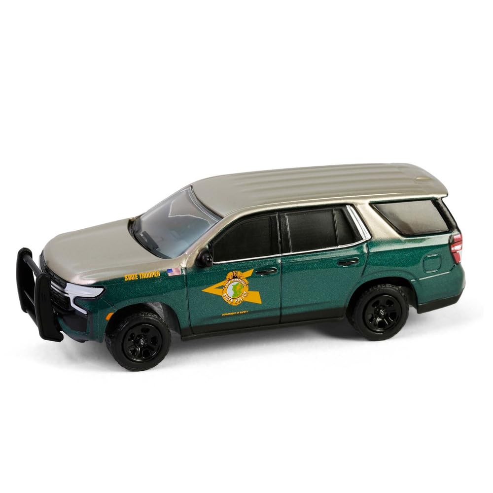 Greenlight 1/64 HOT PURSUIT SERIES 46 2023 CHEVROLET TAHOE POLICE PURSUIT VEHICLE - NEW HAMPSHIRE STATE POLICE