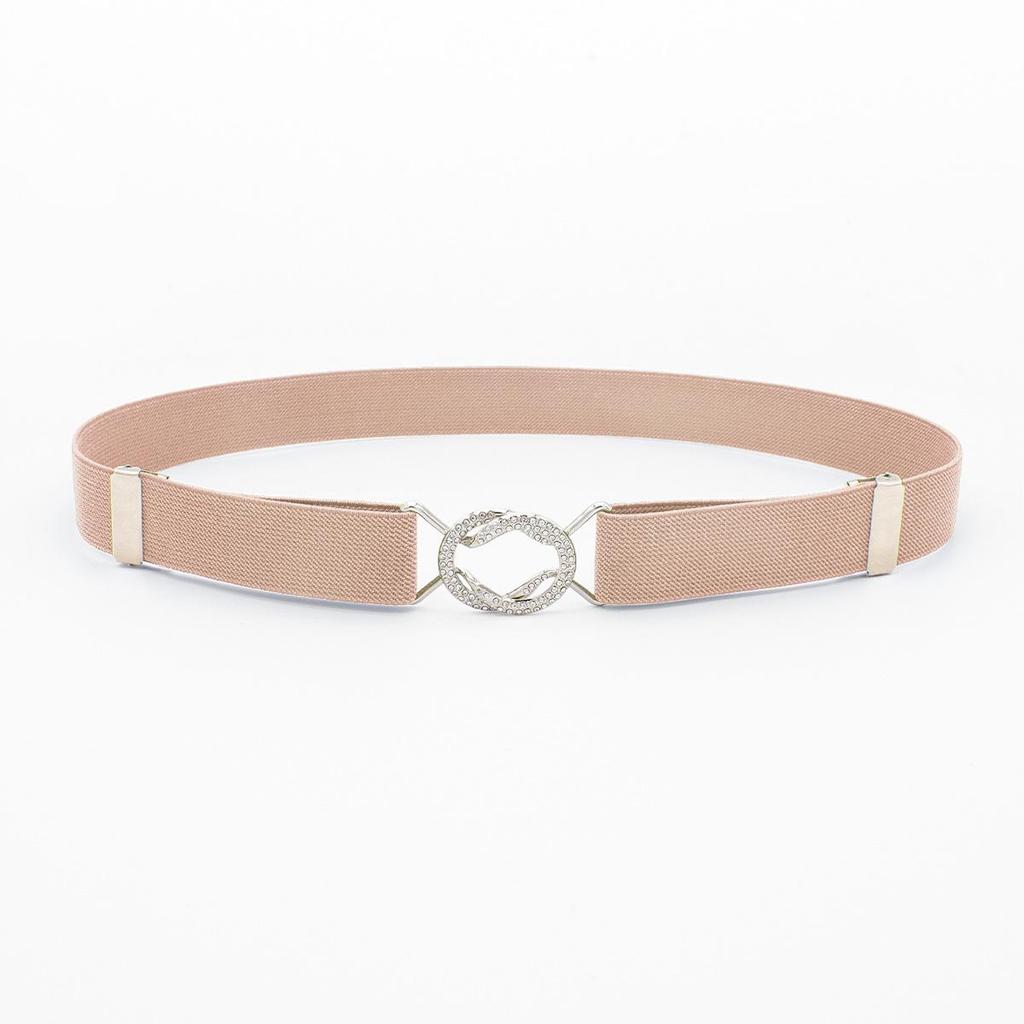 Unisex Adjustable Elastic Waistband, Solid Color, Plus Size 55-120 cm