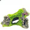 Résine Bois Coulé Mousse Aquarium Décoration de Paysage Ornements Flocage Trou d'Échappement Simulation Bois Mort Arbre Diamant