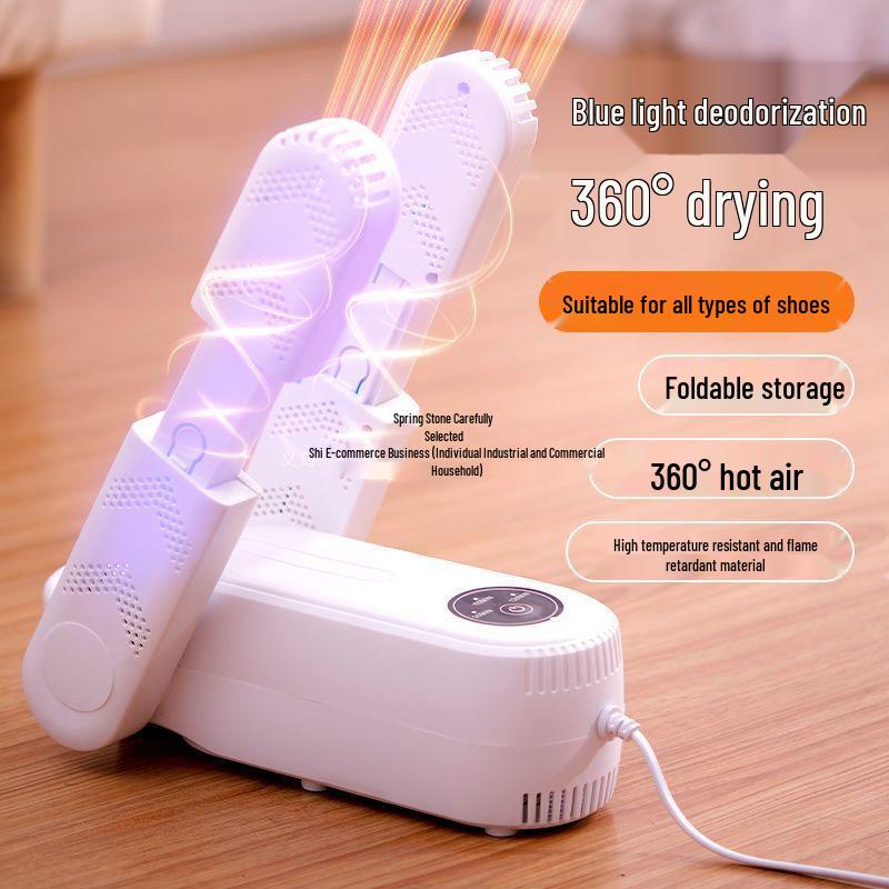 Shoe Dryer & Deodorizer: Smart Timing Sterilizing Machine for Home Use