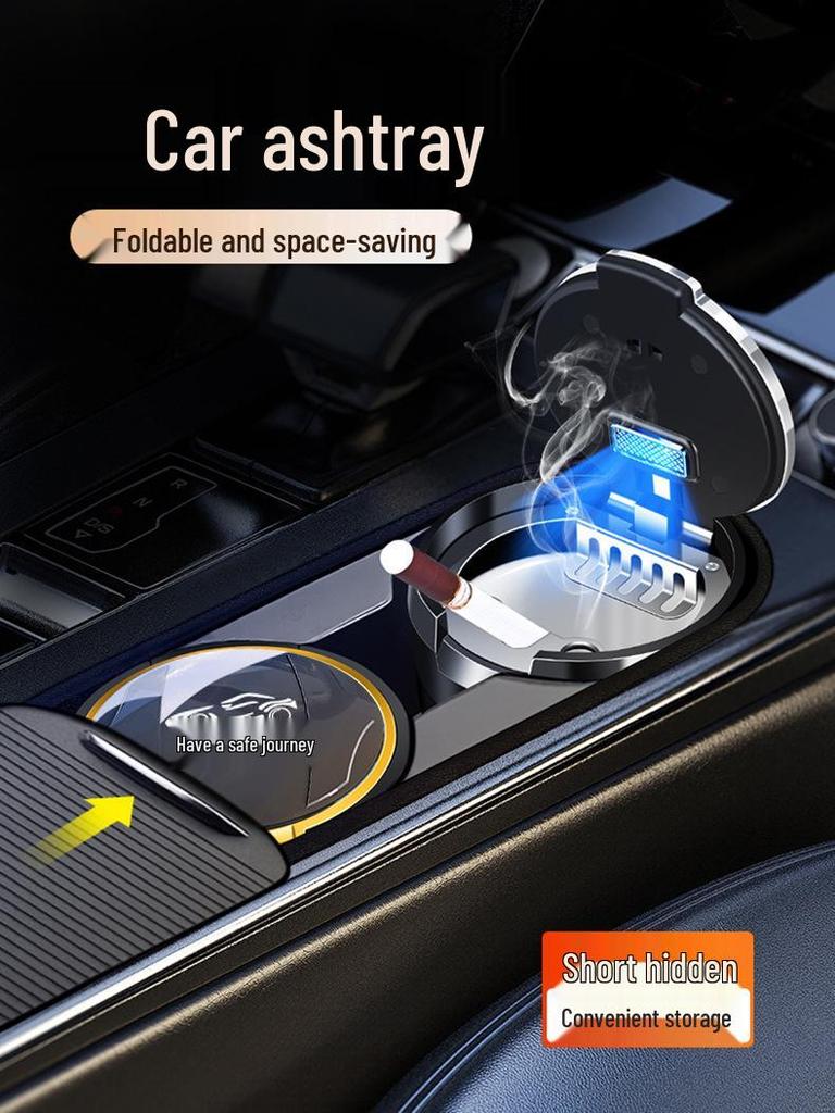 Compatible Multifunctional Ceramic Car Ashtray for Bestune Models: T99, T77, B70S, T33, E01, T55.