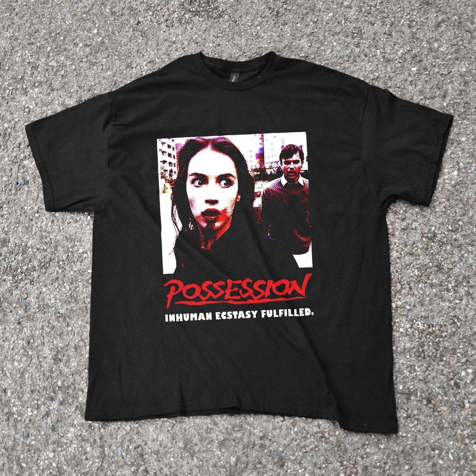 Possession T-Shirt , Cult Horror Graphic Tee , Andrzej Żuławski Movie Shirt , 1981 Psychological Horror Clothing , Cinephile Gift 2XL