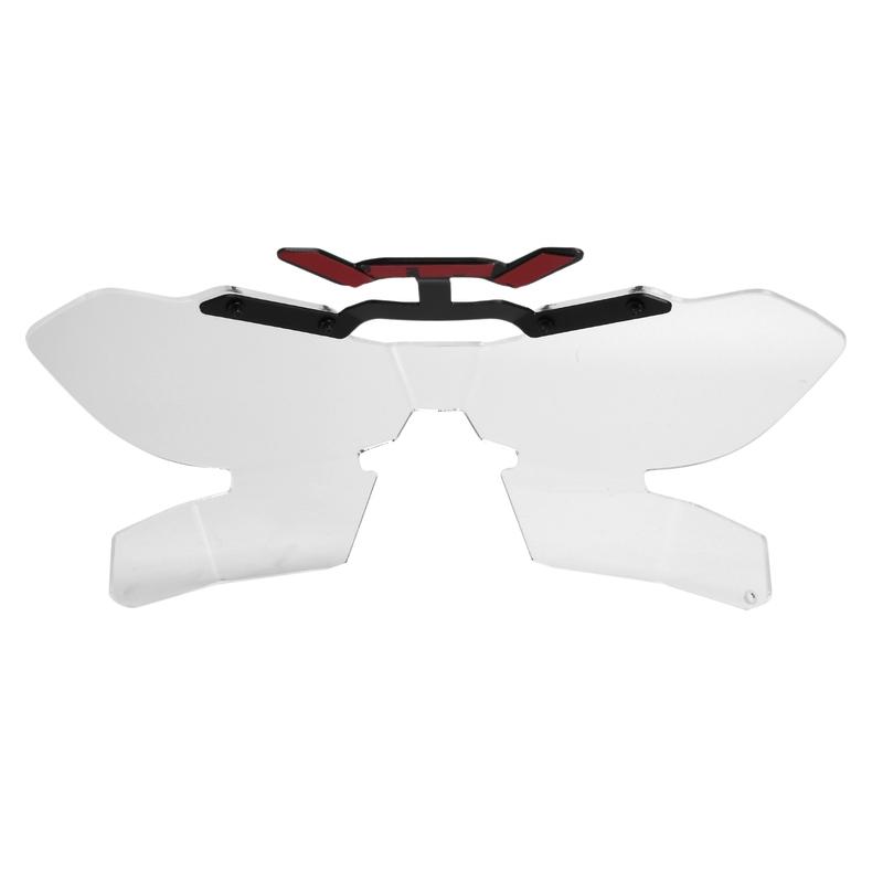 DTC2 Motorcycle Headlight Guard Lens Protection Clear Front Lamp Cover for Honda CRF1100L Twin Adventure Sports