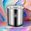 Shangheng Extra Thick 316L Stainless Steel Storage Pot with Lid