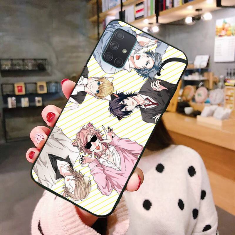 Anime Yarichin suka klub etui na telefon do Samsung Galaxy A21S A01 A11 A31 A81 A10 A20E A30 A40 A50 A70 A80 A71 A51