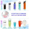 SW 7.5CM Silicone Cup Bottom Cover For Stanley 40oz Tumbler Silicone Boot Sleeve For IceFlow 30/20oz Water Bottle Covers