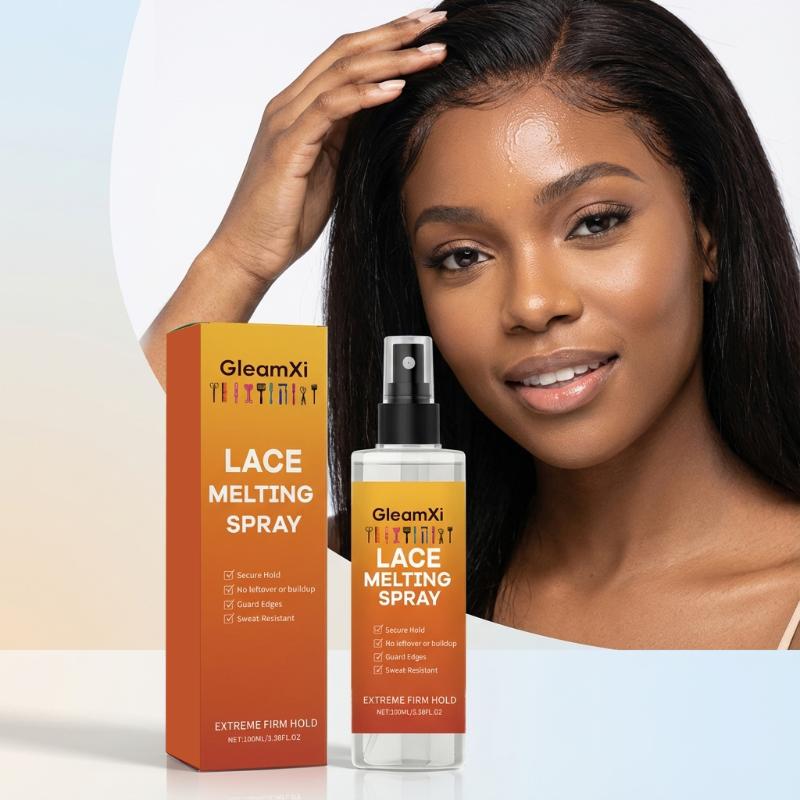 Lace Wig Adhesive Spray Sensitive Scalp Friendly Lightweight Fluffy Finish for Confident All Day Wear Any Occasion