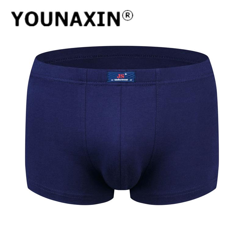 Europe Big Size Men's Underwear Panties Boxer Briefs Modal Underpants Boy Undies Undershorts Solid Color Knickers S M L XL 2XL