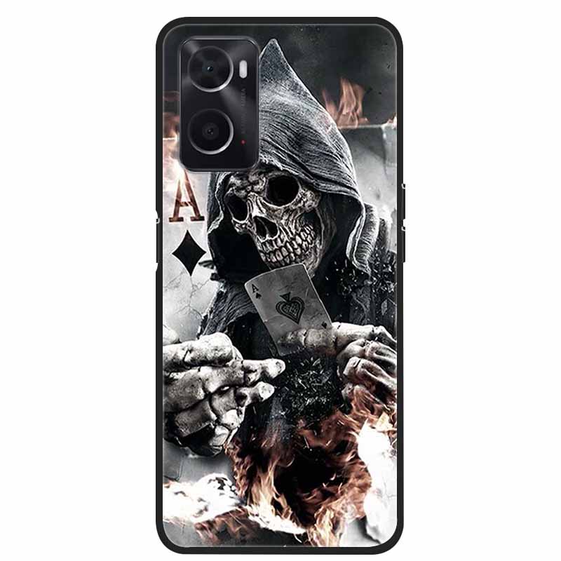 Für OPPO A36 A76 A96 Hülle Stoßfest Weiches Silikon TPU Rückseite für Oppo A76 A 36 96 OppoA96 Handyhüllen für Oppo A76 Niedlich