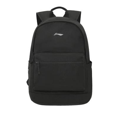 Li Ning Polyester Backpack Regular Unisex Black ABSS331-8-81021