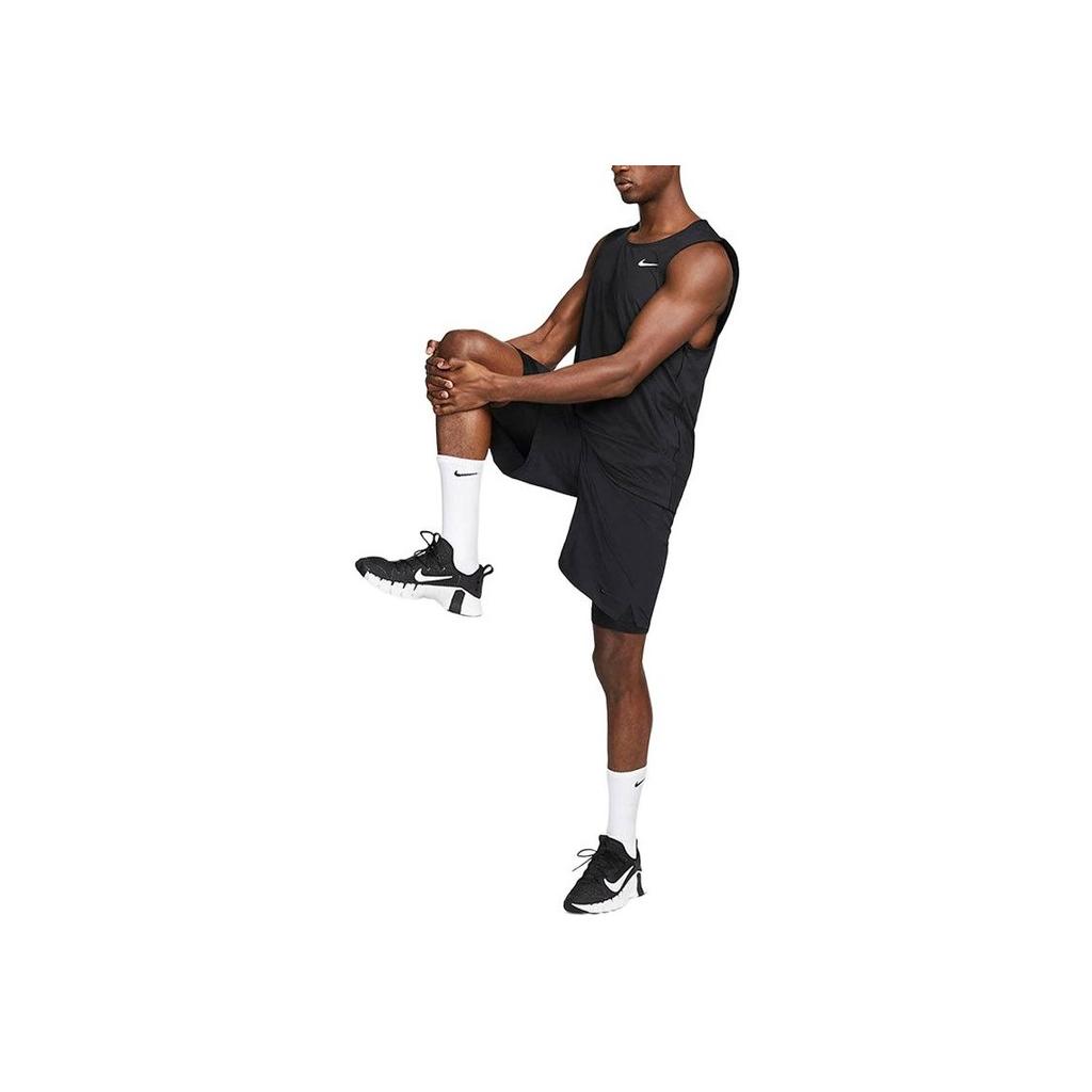 Nike Dri-FIT Ready Solid Quick-Dry Training Casual Running Tank Top Men Tops Black DV9814-010