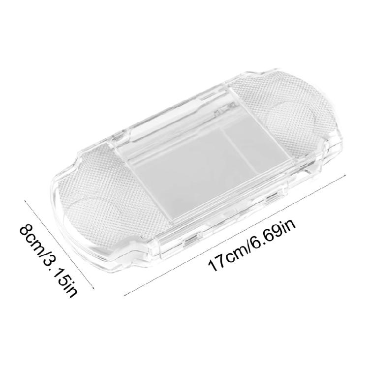 Elegante Transparente Schutzhülle Hartschale Geeignet für PSP1000/PSP2000 Kratzfeste Schale Erhöht die Haltbarkeit