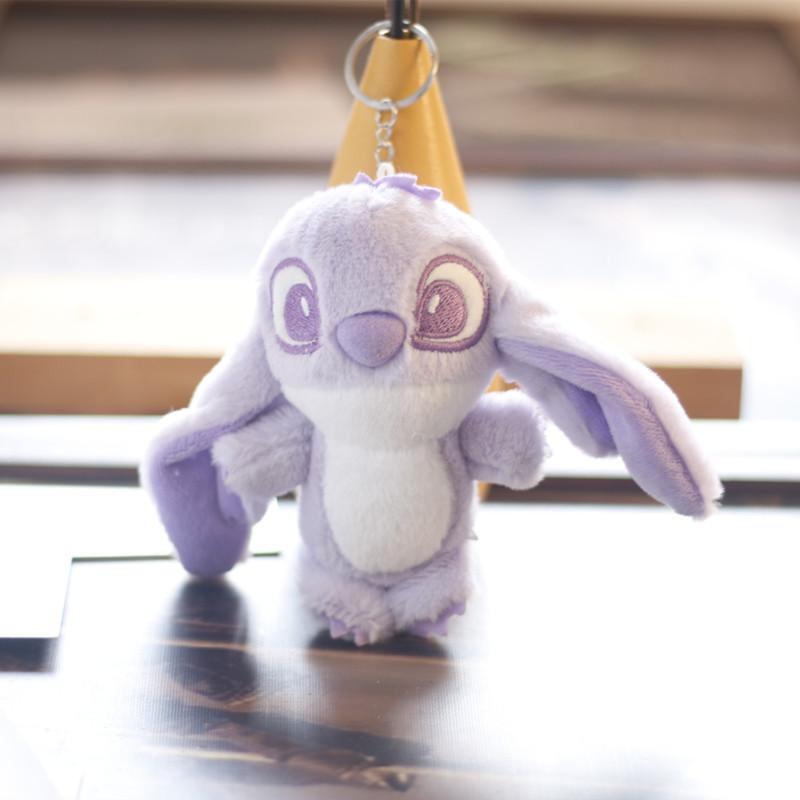 Adorable Plush Stitch Keychain Ultra Soft Stuffed Animal Backpack Charm 14cm