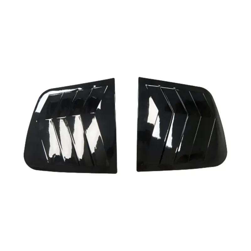 For Kia Sportage KX5 2016 2017 2018  ABS Plastic Rear Window Quarter Louver Cover Side Vent Trim Car Adhesive Accessories