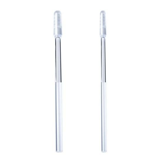 24Pcs Sticky Ear Wax Remover with Soft Silicone Tip Reusable Ear Cleaning Swabs for Adults Kids Safe Earwax Cleaner Portable Earwax Cleaning Tool