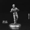 White Copper Illithid Soldier Miniature Tabletop Wargame RPG Battle Model Chess Piece Collection Decor Car Interior Decor