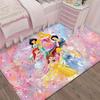 Disney Princess Portrait Carpet Living Room Bathroom Bedroom Area Rug Casual Play  Mat Bath Door Mat Floor Pad Game Mat