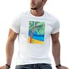 Gauguin Inspired Palm Tree Tshirt Cotton T Shirts High Quality Anime T Shirts For Unisex Unisex Tshirt Tshirt